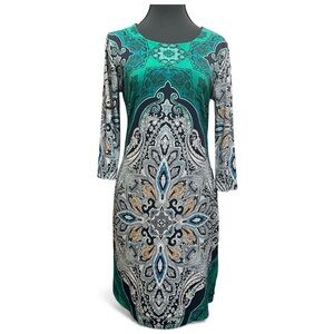 Banana Republic and Gray Long Sleeve Dress